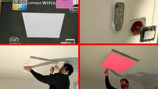 plafonnier led connecté WIFI [upl. by Demitria]