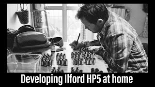 Developing Ilford HP5 at Home [upl. by Adnawak]