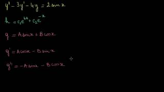 Équations différentielles du second ordre avec second membre 2 [upl. by Verity]