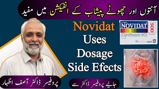 Novidat 500mg tablet uses in urdu  Ciprofloxacin Tablet 500 mg 250mg Uses In Urdu  Ciprofloxacin [upl. by Thor]