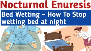 Bed Wetting  How to stop wetting bed at night  Bed wetting problems treatment Enuresis pediatrics [upl. by Arraeit141]