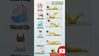 Workouts to full body exercise yoga athome exercise stayfitathome weightlossworkout tranding [upl. by Alihet]