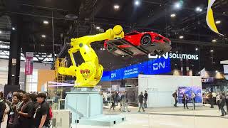 IMTS 2024 Fanuc robot w corvette [upl. by Stretch344]