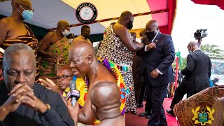 BELOW BELT So this is why Mahama has been absent from Otumfuos Airport opening and Akwasidae ahh [upl. by Krishnah]