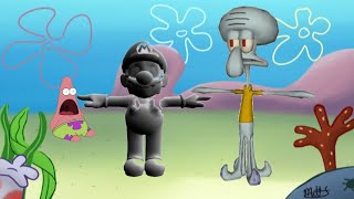 Metal Mario meets Squidward [upl. by Akeylah61]