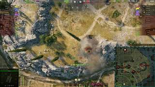 WoT BC 155 58 Arty replay 3k dmg 3kill [upl. by Demah]