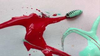 Maggot art painting with maggots [upl. by Culberson]