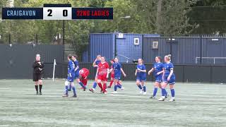 NIWFA HIGHLIGHTS SEASON 2024  Game 15  Craigavon City v 22nd Ladies [upl. by Nomra290]