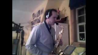 quotWere All Alonequot Boz Scaggs cover alto sax [upl. by Refynnej669]