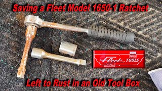 Rescuing a Locked and Rusted Fleet Model 16501 Ratchet [upl. by Adniroc]