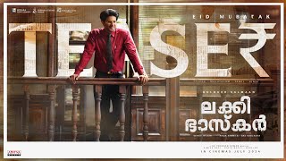 Lucky Baskhar Teaser  Malayalam  Dulquer Salmaan Meenakshi Chaudhary  Venky Atluri  GV Prakash [upl. by Greggs387]