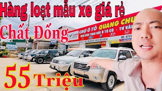 XE MỚI Về  hàng loạt mẫu xe giá rẻ chỉ 55 triệu 7 chỗ toyotaFord Evrest siêu rẻ  ô Tô Quang chung [upl. by Erle]