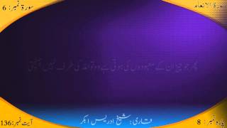 6 Surah Al Anaam III in Urdu Translation  Highly Emotional  By Sheikh Idrees Abkar [upl. by Elpmet]