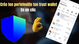 partie 2 Comment créer un portefeuille cryptotrust wallet [upl. by Archangel]