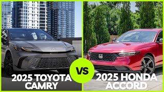 2025 Toyota Camry vs 2025 Honda Accord Engine Specification amp Price [upl. by Anigar84]