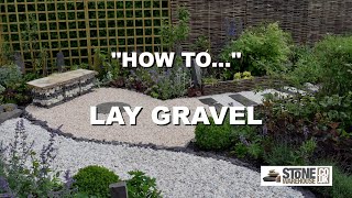 How To Lay Your Gravel [upl. by Naivatco226]