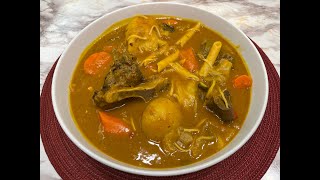 Soup Joumou Haitien pumkin soup [upl. by Tound]