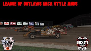 LoO IMCA Style Modifieds Championship at Knoxville [upl. by Lamont4]