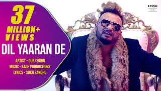 DIL YAARAN DE  OFFICIAL VIDEO  GURJ SIDHU 2018 [upl. by Aerdnas]