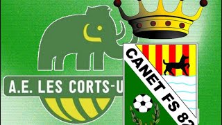 AE LES CORTS 🆚 CANET FS 2n part [upl. by Nannek580]