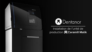 Installation de lunité de production Ceramill MATIK  DENTANOR [upl. by Dinny]