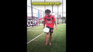 iShowSpeed New Football Skills 🤯🔥 [upl. by Ahsam]