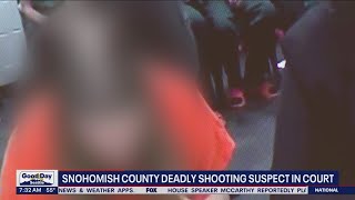 Snohomish County deadly shooting suspect in court [upl. by Eneleoj644]