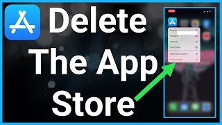 What Happens If You Delete The App Store [upl. by Munmro923]