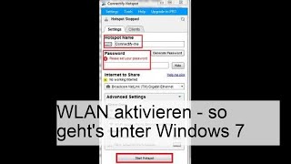 WLAN aktivieren  so gehts unter Windows 7 [upl. by Syck]