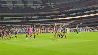 Jugadoras de Tigres femenil salieron de la cancha tristes y cabizbajas tras perder 31 con América [upl. by Wagshul947]