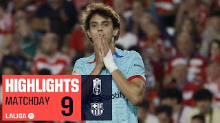 Resumen de Granada CF vs FC Barcelona 22 [upl. by Amersham]