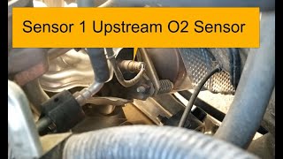 Oxygen Sensor Locations 20102019 Toyota Corolla Upstream and Downstream [upl. by Ecinhoj]