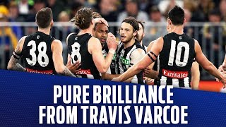 Pure brilliance from Travis Varcoe  Qualifying Final 2018  AFL [upl. by Deny]