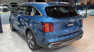 New KIA SORENTO 2022  FIRST LOOK amp visual REVIEW exterior interior trunk space [upl. by Bloch]