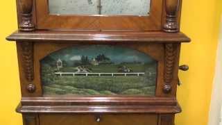 Kalliope Panorama Rare Antique Disc Music Box [upl. by Rodmun106]