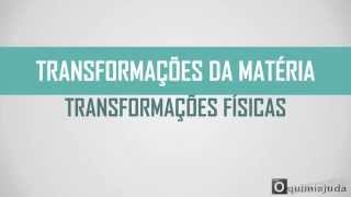 Química Básica  Experimento 01 Transformações Físicas da Matéria [upl. by Manella537]