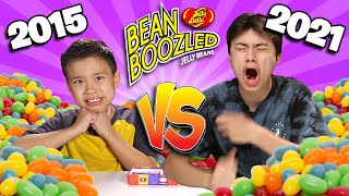 BEAN BOOZLED CHALLENGE 2021  KIDS vs TEENS Recreating Our Old YouTube Videos [upl. by Desdamona]