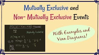 Probability of NonMutually Exclusive Events Examples  Addition Rule for Probability  Statistics 1 [upl. by Kenweigh857]