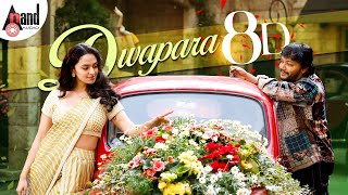 Dwapara  Krishnam Pranaya Sakhi  Golden⭐Ganesh  Malvika NairArjun Janya  8D Audio Song [upl. by Enitsirt]