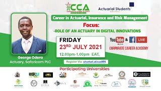 Role of an Actuary in Digital Innovations [upl. by Ggerk403]