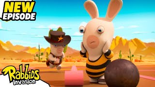 Rabbid Jailbirds S04E013  RABBIDS INVASION  New episodes  Cartoon for Kids [upl. by Eigriv72]