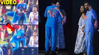 Watch Sad Virat Kohli Jumped Grilled and Went to Anushka for Hug  IND vs AUS Final Match 2023 [upl. by Ronalda]