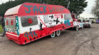 Mildenhall banger racing pit walk 12th November 2023 [upl. by Macdermot]