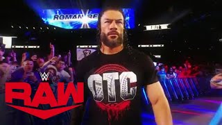 Roman Reigns’ stunning return at SummerSlam Raw highlights Aug 5 2024 [upl. by Oneida859]