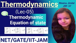 Thermodynamic Equation Of State For Ideal amp Real Gases  Tricks To Remember These Equations😍 [upl. by Ahsym]