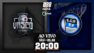 R10 Score Vasco da Gama X Pinheiros  NBB CAIXA 202425  21102024  Ao vivo e com imagens  2000 [upl. by Gloriana19]