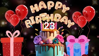 Happy Birthday Best Wishes Song 2024 18 December Birthday Best New Song  New Happy Birthday Song [upl. by Locklin86]