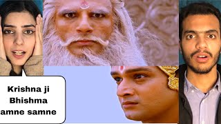 Mahabharat  ep 221 part 1  Bhishma surrenders to Krishna  Pakistani Reaction [upl. by Brandea]