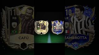 Cafú🇧🇷 VS Zambrotta🇮🇹 fifamobile fifarenderz fc24 fc25 shorts [upl. by Hazeghi]