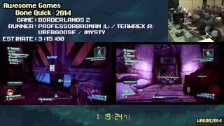 Borderlands 2 by Deceptix amp UnjustAction in 12108  Awesome Games Done Quick 2024 [upl. by Lumbard]